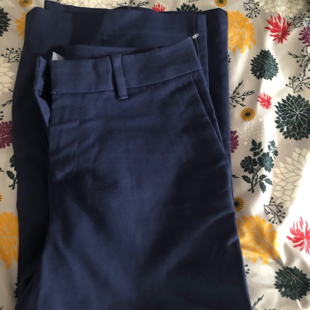 New wide leg crop pants